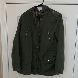 Love Tree Green Military Field Jacket
